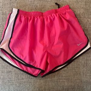 Nike women's dri fit running shorts L